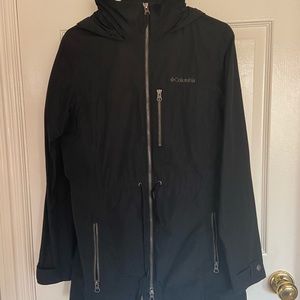 Columbia Black Spring Jacket - Water Resistant